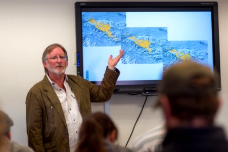 Dr. Cameron Barrows Discusses Modeled Climate Change Impacts at Joshua Tree National Park photo