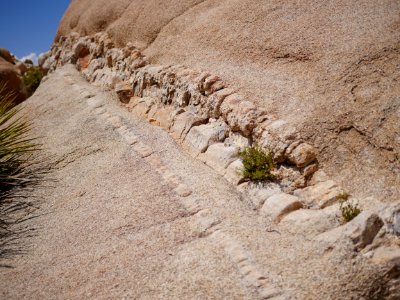 Geologic formations at Skull Rock