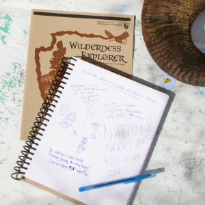 National Junior Ranger Day, April 25, 2015; Wilderness Explorer Book