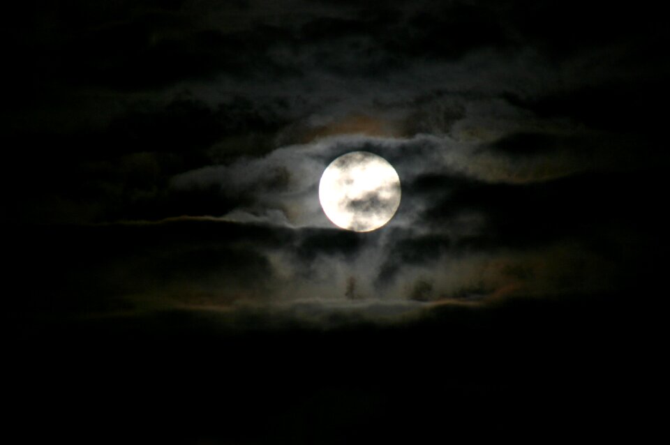 Dark black moonlight