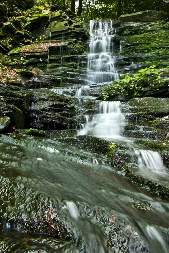 Stream river rock photo