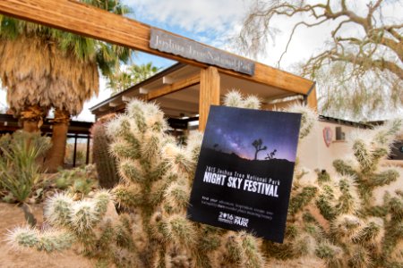 2015 Joshua Tree National Park Night Sky Festival program photo