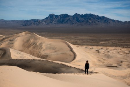 Kelso Dunes in the Mojave Preserve photo