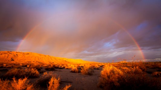 Queen Mountains Rainbow
