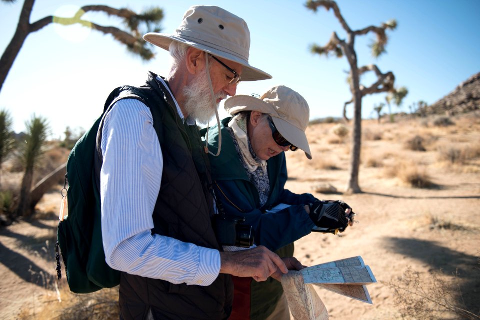 Visitors and Map
