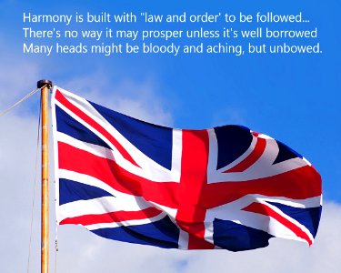 Jack Union Flag Poem