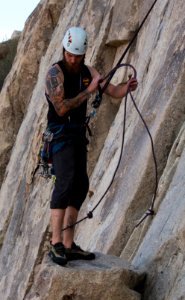 Rappelling