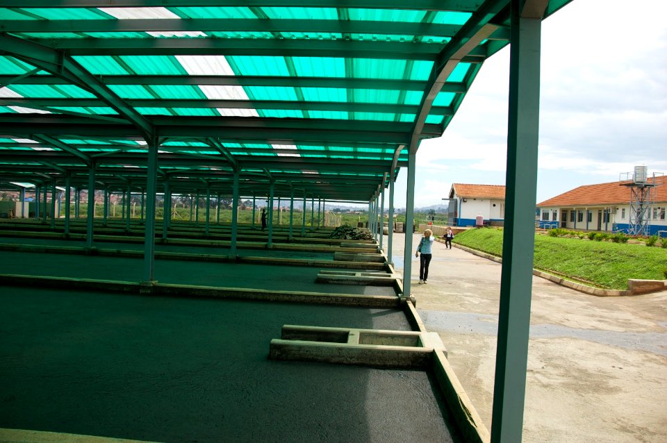 Unplanted faecal sludge drying beds