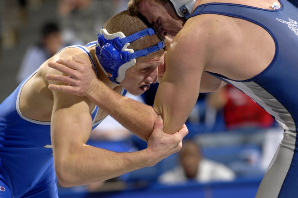 Athletes match sport