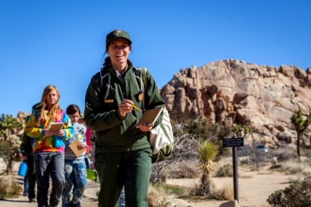 NPS Education staff with field trip