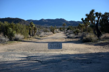 Road Closure Sign