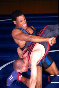 Athletes match sport