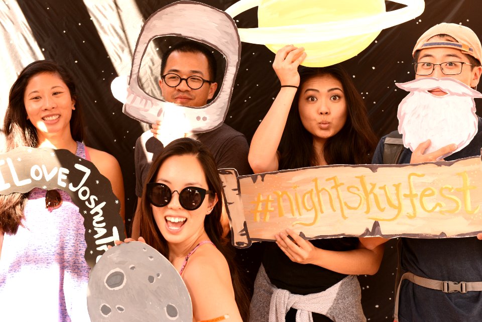 Photo Booth at the Astronomy Fair 2016