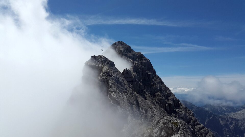 Alpine mountains berchtesgaden alps photo