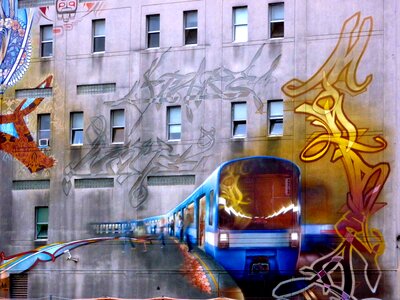 Graffiti montréal street-art photo