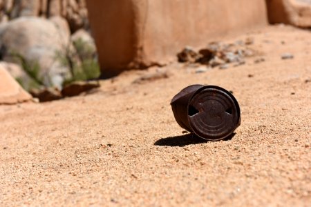 Historic can at Ryan ranch