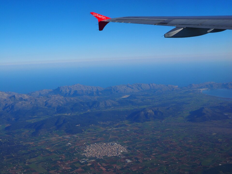 Landscape mountains serra de tramuntana
