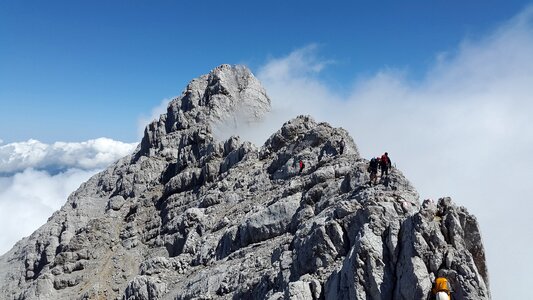 Alpine mountains berchtesgaden alps
