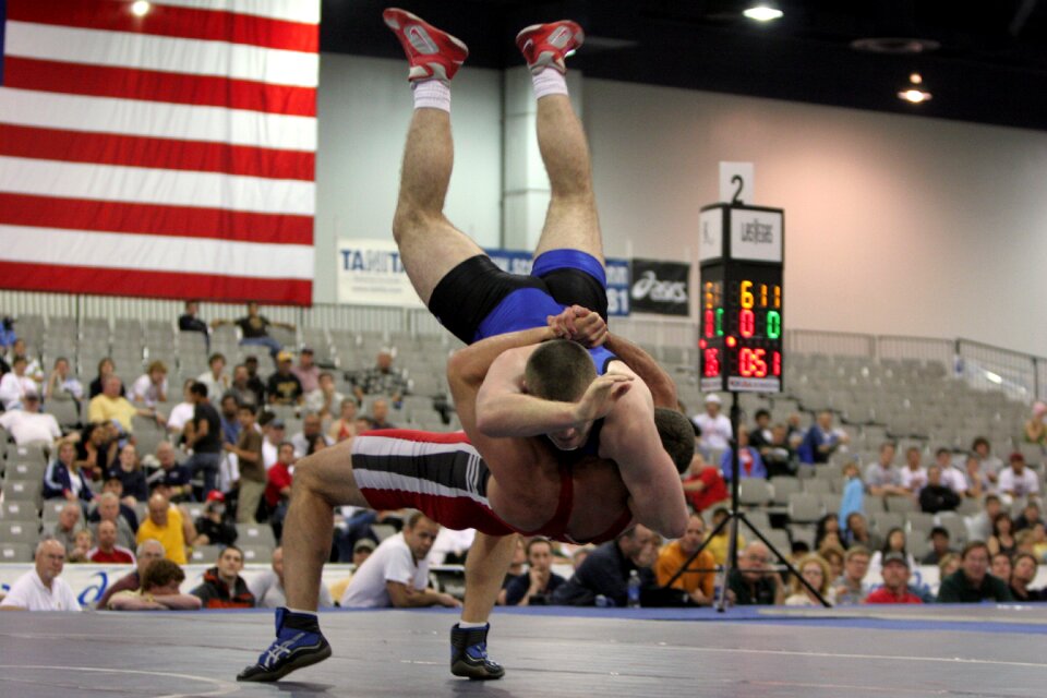 Athletes match sport