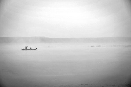 Mystery gray fish gray fishing