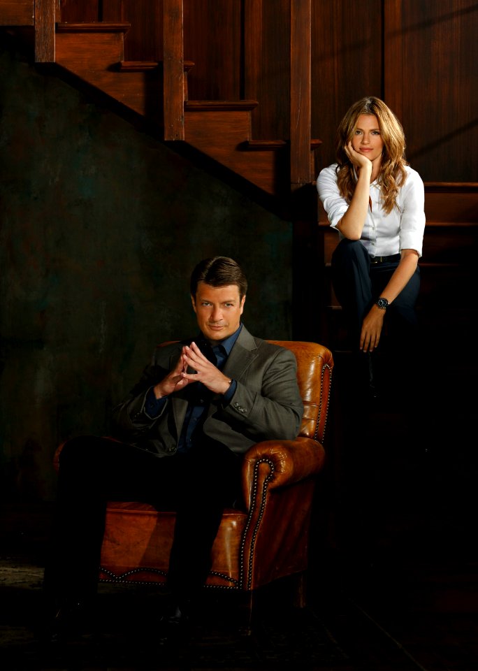 Castle Season 6 Stana Katic and Nathan Fillion 20130708 05
