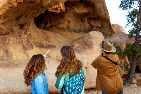 Rock art near Barker Dam
