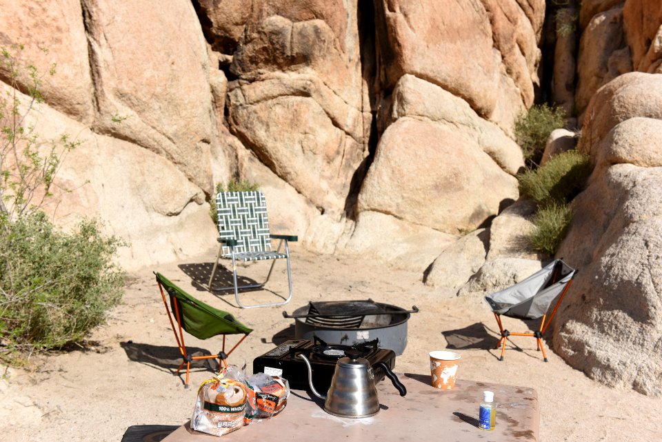 Camping at Indian Cove Campground