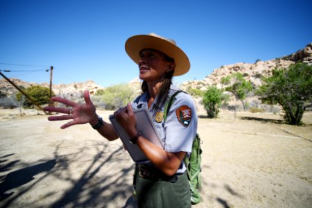 Ranger Cynthia at Keys Ranch