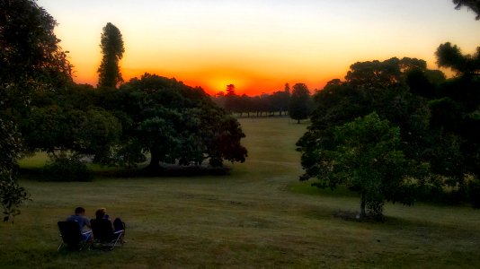 Nuclear sunset