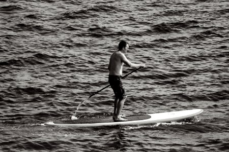 Stand up paddler