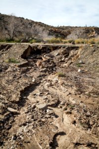 Park Boulevard damage after rain