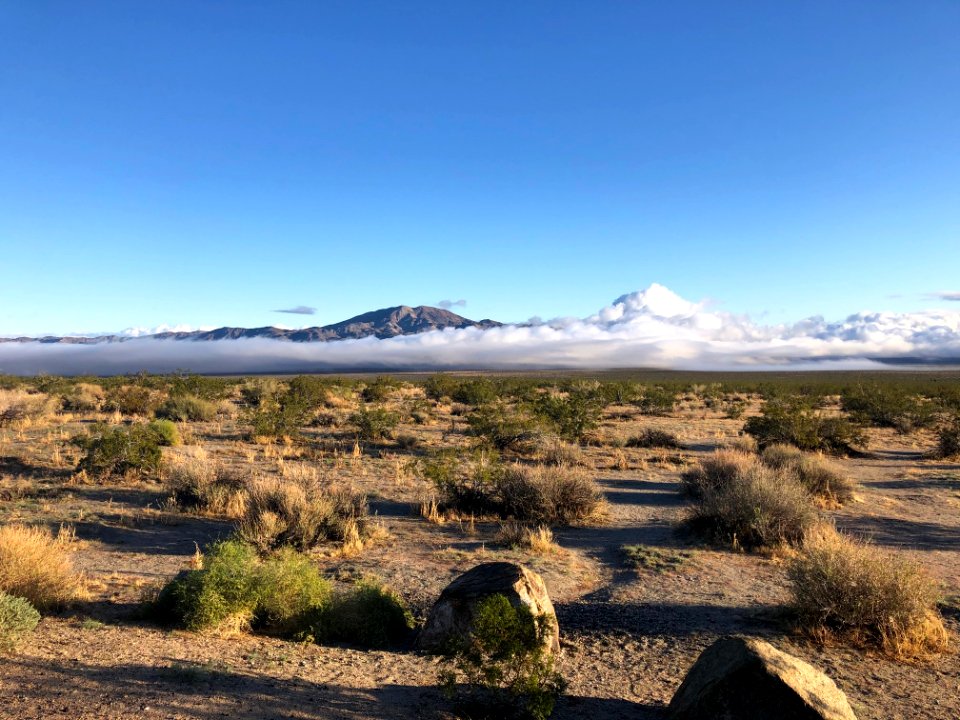 Desert View and Clouds