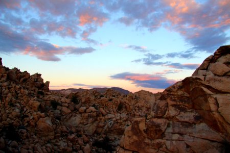 Sunset in Hidden Valley photo