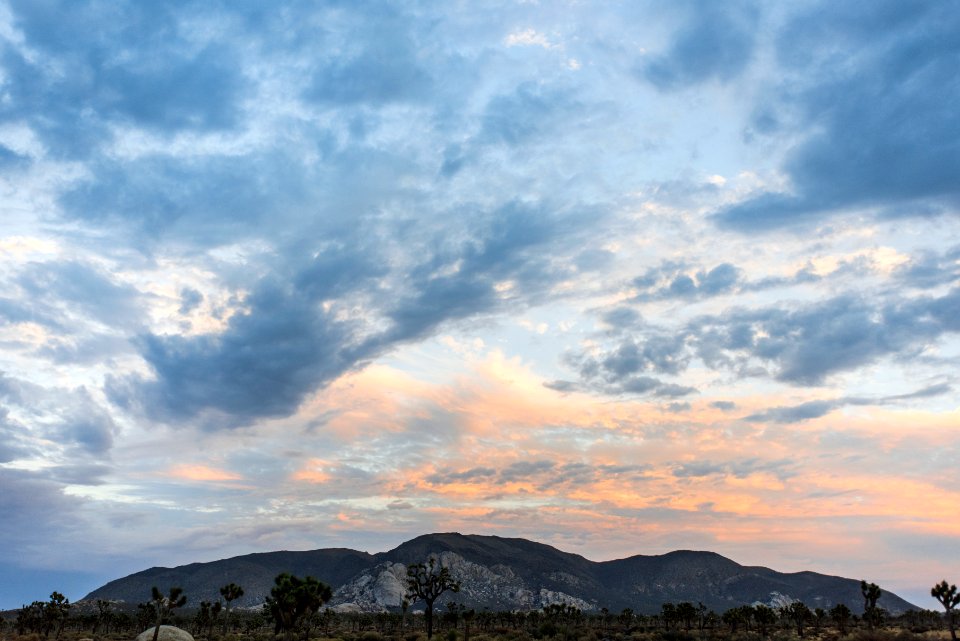 Sunset at Ryan Mountain