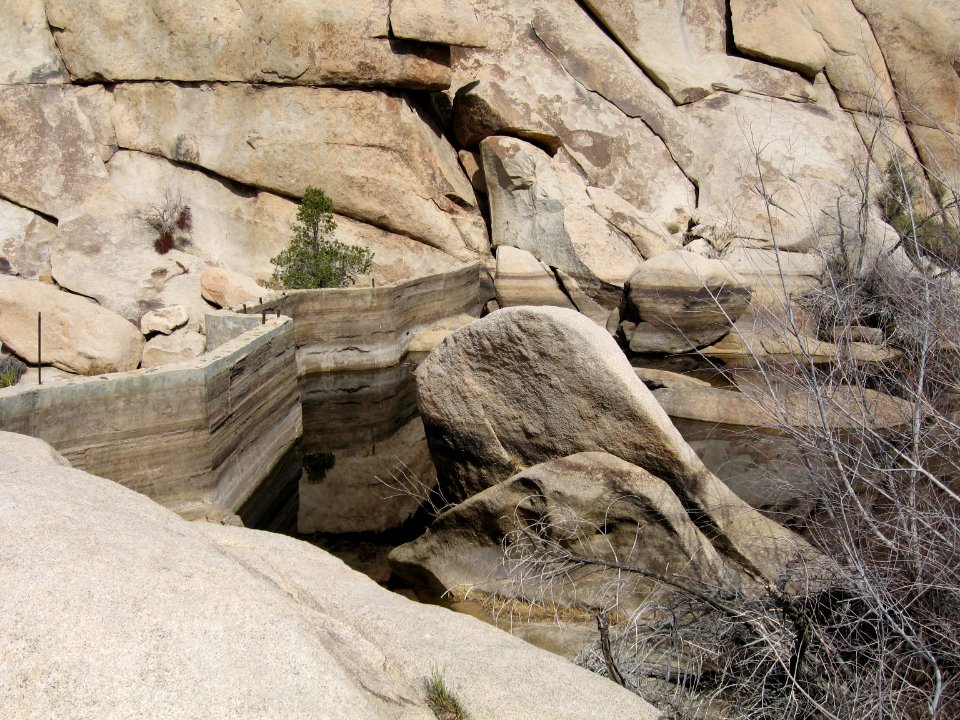 Barker Dam from above