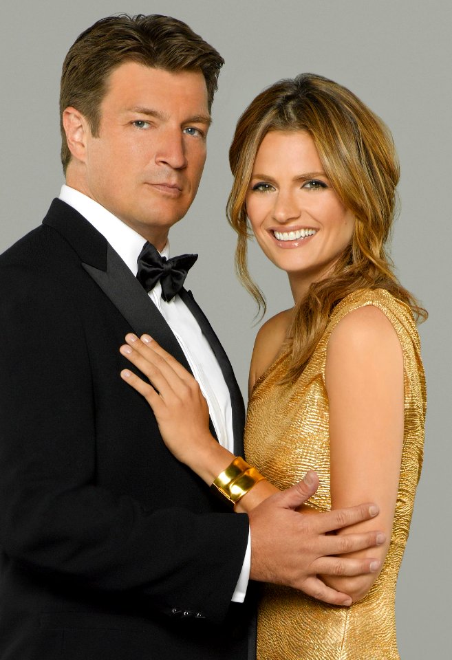 Castle Season 6 Stana Katic and Nathan Fillion 20130708 02