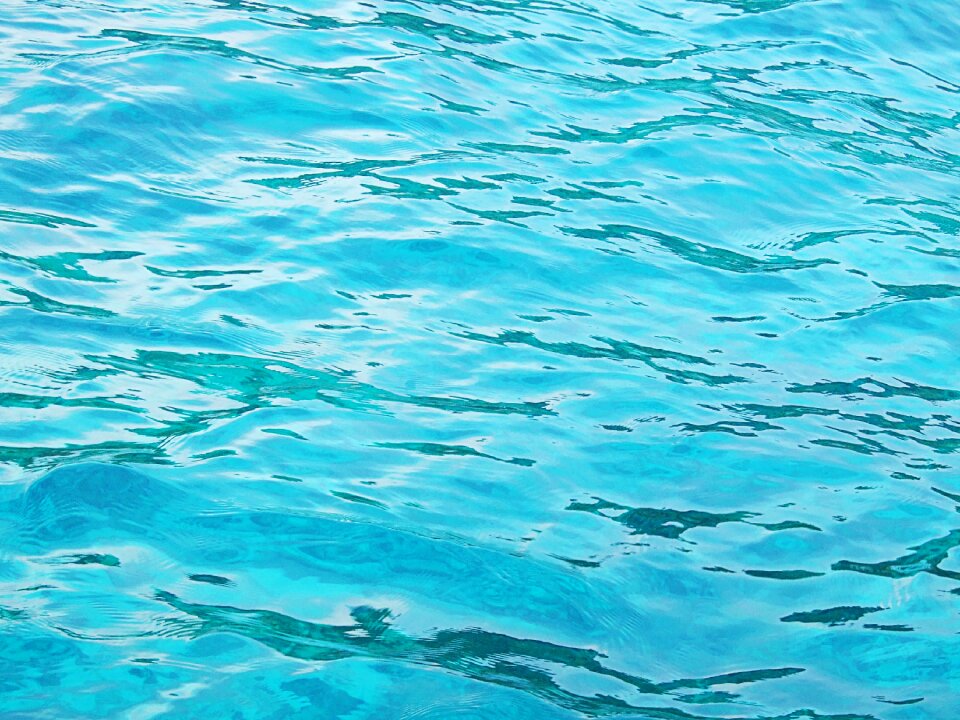 Sea pool blue