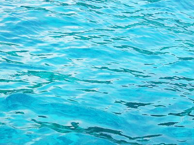 Sea pool blue