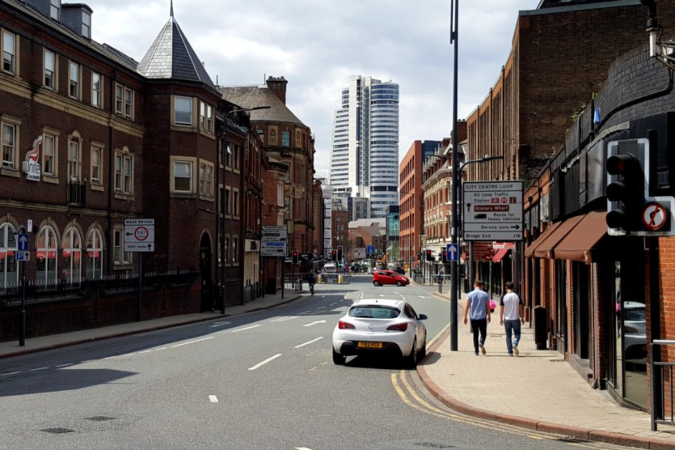 Leeds old and new (and looking towards the appartment) photo