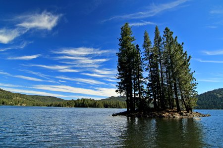 Jackson Meadows Reservoir a day before Summer begins