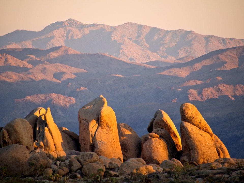 View of Eagle Mountain from White Tank Campground