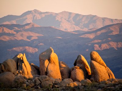 View of Eagle Mountain from White Tank Campground