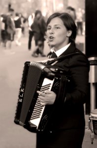 Accordéoniste de rue