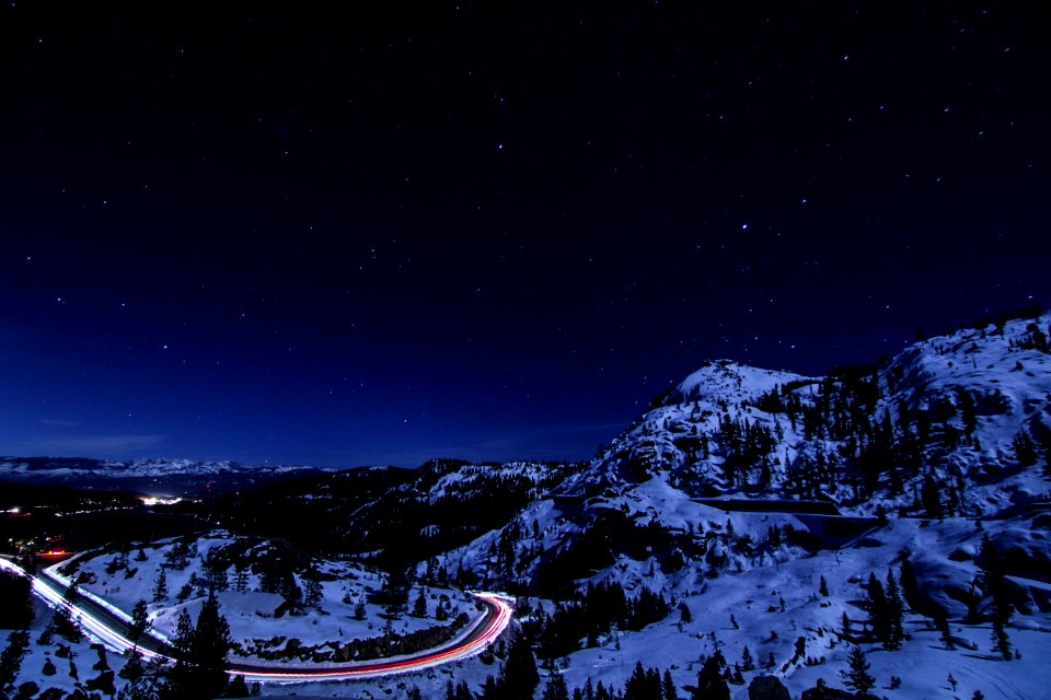 Old Donner and the snow sheds photo