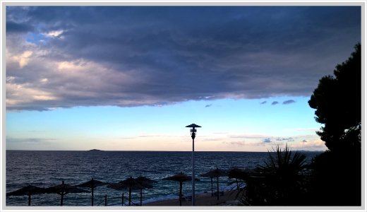 Après l'orage, l'Adriatique