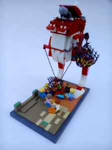 Santa's AT-ST