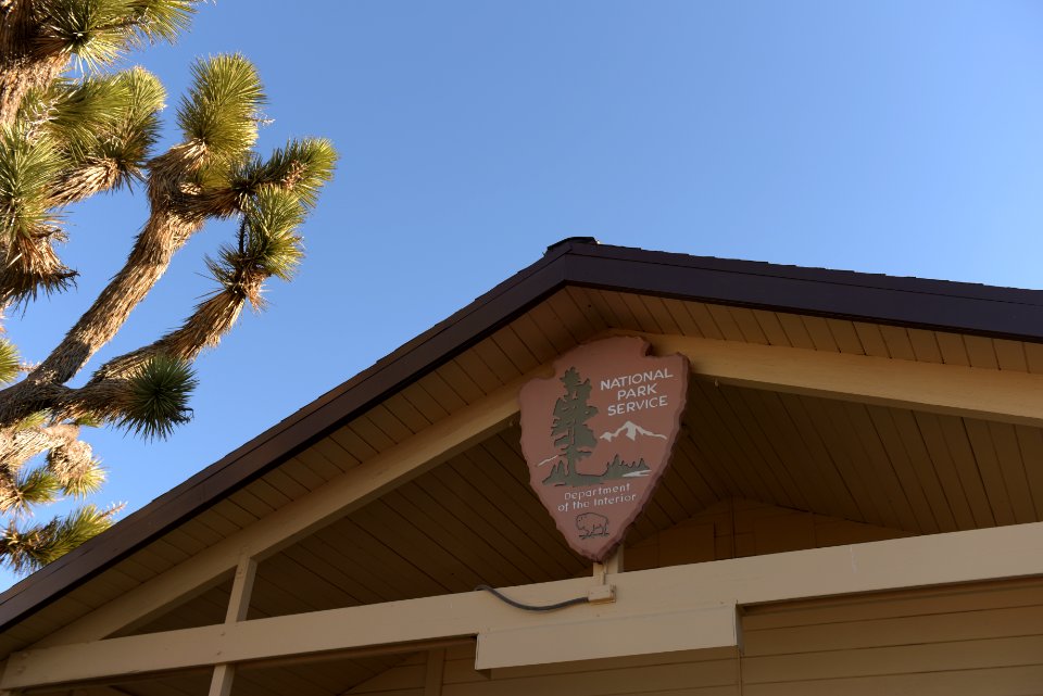 Black Rock Visitor Center NPS Sign