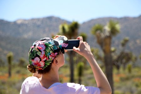 Smartphone photography in Joshua Tree