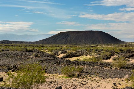 View from Amboy Crater at Mojave Trails National Monument photo