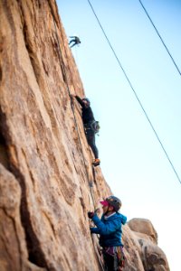 Climbers at Rock Garden photo